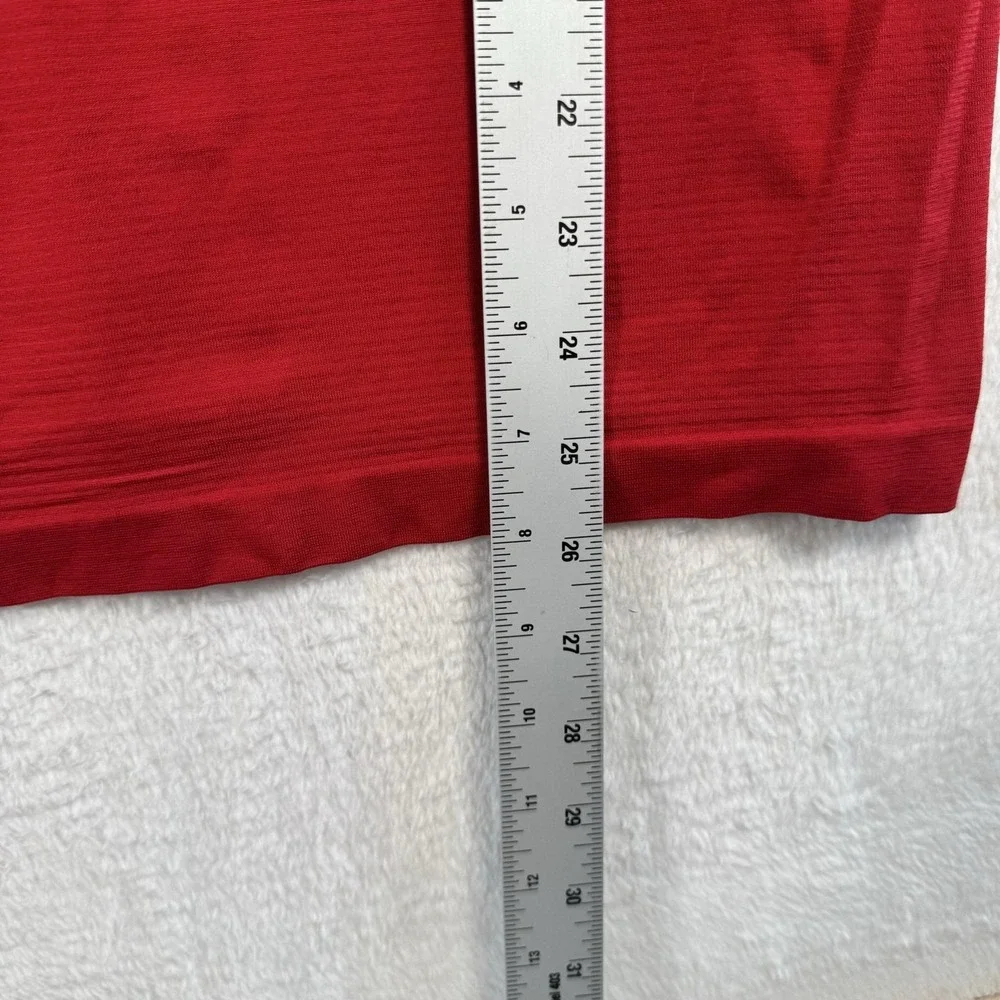 Lululemon Swiftly Tech Shirt Womens Red Gray Short Sleeve lot Of 2